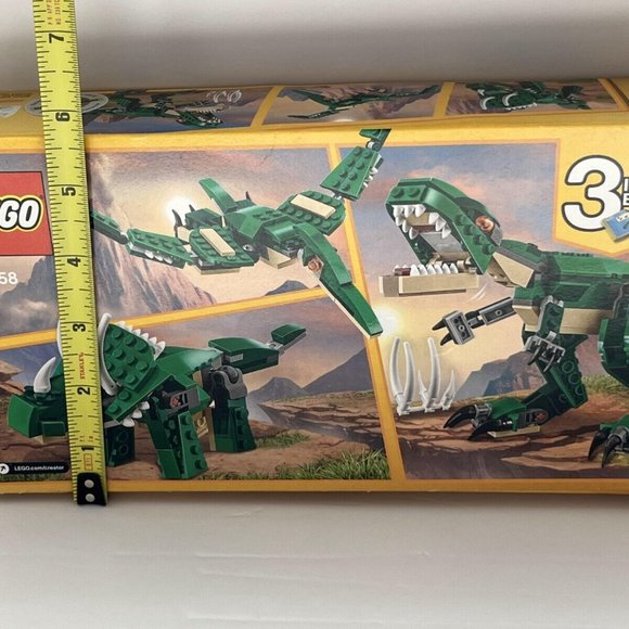 LEGO Creator Mighty Dinosaurs Toy, 3 in 1 Model, T. rex, New in Box #31058 - Picture 2 of 9